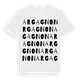 Argagnon ordlek t-shirt