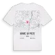 Arnac-la-Poste karta t-shirt