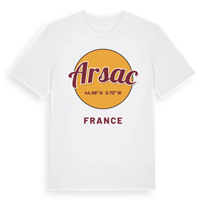 Arsac cirkel t-shirt – ekologisk bomull t-shirt från Pinshirt
