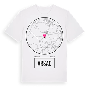 Arsac t-shirt – ekologisk bomull t-shirt från Pinshirt