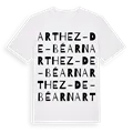 Arthez-de-Béarn ordlek t-shirt