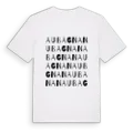 Aubagnan ordlek t-shirt