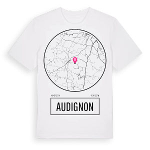 Audignon t-shirt – ekologisk bomull t-shirt från Pinshirt