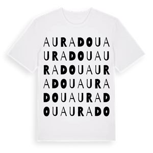 Auradou ordlek t-shirt – ekologisk bomull t-shirt från Pinshirt