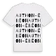 Authon-Ébéon ordlek t-shirt