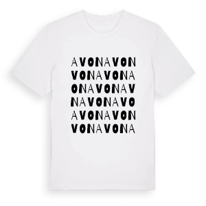 Avon ordlek t-shirt – ekologisk bomull t-shirt från Pinshirt