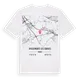 Ayguemorte-les-Graves karta t-shirt