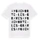 Ayguemorte-les-Graves ordlek t-shirt