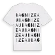 Bagnizeau ordlek t-shirt