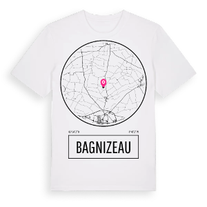 Bagnizeau t-shirt – ekologisk bomull t-shirt från Pinshirt
