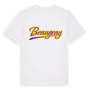 Beaugeay baseball t-shirt – ekologisk bomull t-shirt från Pinshirt