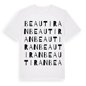 Beautiran ordlek t-shirt – ekologisk bomull t-shirt från Pinshirt