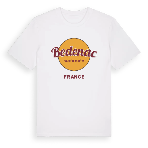 Bedenac cirkel t-shirt – ekologisk bomull t-shirt från Pinshirt