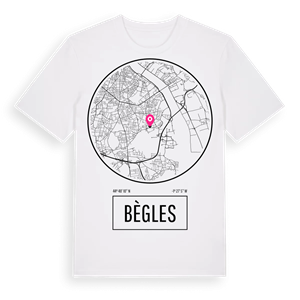 Bègles t-shirt – ekologisk bomull t-shirt från Pinshirt