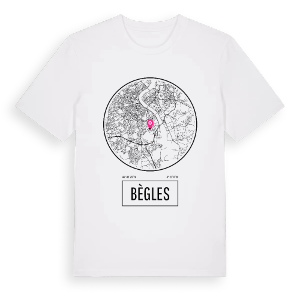 Bègles t-shirt – ekologisk bomull t-shirt från Pinshirt
