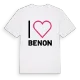 Jag älskar Benon t-shirt stort tryck