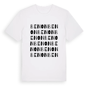 Benon ordlek t-shirt – ekologisk bomull t-shirt från Pinshirt