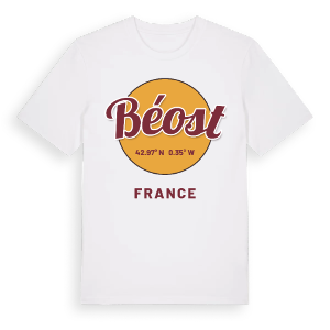 Béost cirkel t-shirt – ekologisk bomull t-shirt från Pinshirt