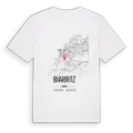 Biarritz karta t-shirt