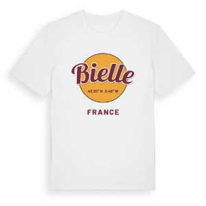 Bielle cirkel t-shirt – ekologisk bomull t-shirt från Pinshirt
