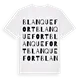 Blanquefort ordlek t-shirt