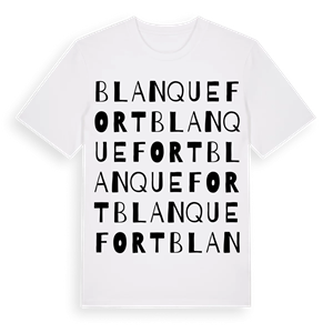 Blanquefort ordlek t-shirt – ekologisk bomull t-shirt från Pinshirt