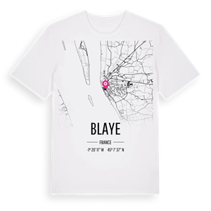 Blaye karta t-shirt – ekologisk bomull t-shirt från Pinshirt