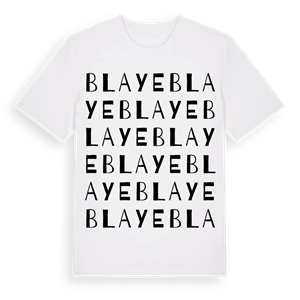 Blaye ordlek t-shirt – ekologisk bomull t-shirt från Pinshirt
