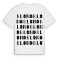 Blond ordlek t-shirt