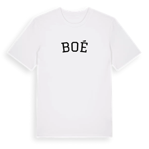 Boé böjd t-shirt – ekologisk bomull t-shirt från Pinshirt