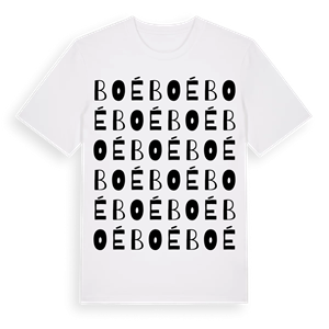 Boé ordlek t-shirt – ekologisk bomull t-shirt från Pinshirt