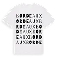 Bordeaux ordlek t-shirt