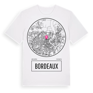 Bordeaux t-shirt – ekologisk bomull t-shirt från Pinshirt