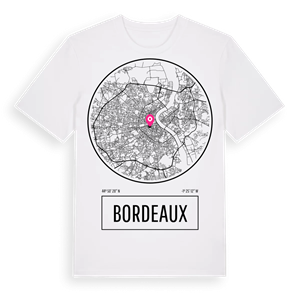 Bordeaux t-shirt – ekologisk bomull t-shirt från Pinshirt