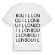 Bouillon ordlek t-shirt
