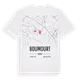 Boumourt karta t-shirt