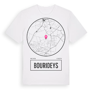 Bourideys t-shirt – ekologisk bomull t-shirt från Pinshirt