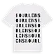 Bourlens ordlek t-shirt