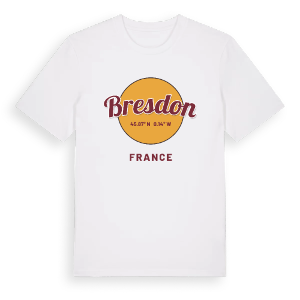 Bresdon cirkel t-shirt – ekologisk bomull t-shirt från Pinshirt