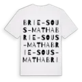 Brie-sous-Matha ordlek t-shirt