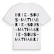 Brie-sous-Matha ordlek t-shirt