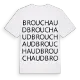 Brouchaud ordlek t-shirt