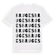 Bruges ordlek t-shirt