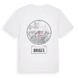 Bruges t-shirt – ekologisk bomull t-shirt från Pinshirt