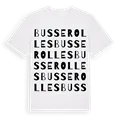Busserolles ordlek t-shirt