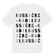 Bussière-Badil ordlek t-shirt