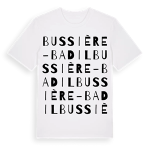 Bussière-Badil ordlek t-shirt – ekologisk bomull t-shirt från Pinshirt