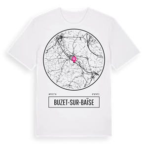Buzet-sur-Baïse t-shirt – ekologisk bomull t-shirt från Pinshirt