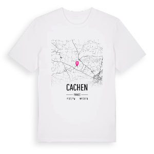 Cachen karta t-shirt – ekologisk bomull t-shirt från Pinshirt