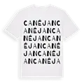 Canéjan ordlek t-shirt